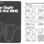Black and white leaflet from November 1978 entitled Your Sight and the NHS