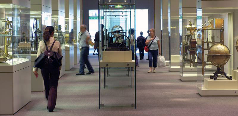 The George 3rd collection of scientific instruments on display at the Science Museum