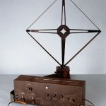 Colour photograph of a heterodyne radio receiver from 1924