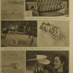 A page from the Illustrated London News from 1952 showing a number of photographs of models in the exhibition with accompanying text