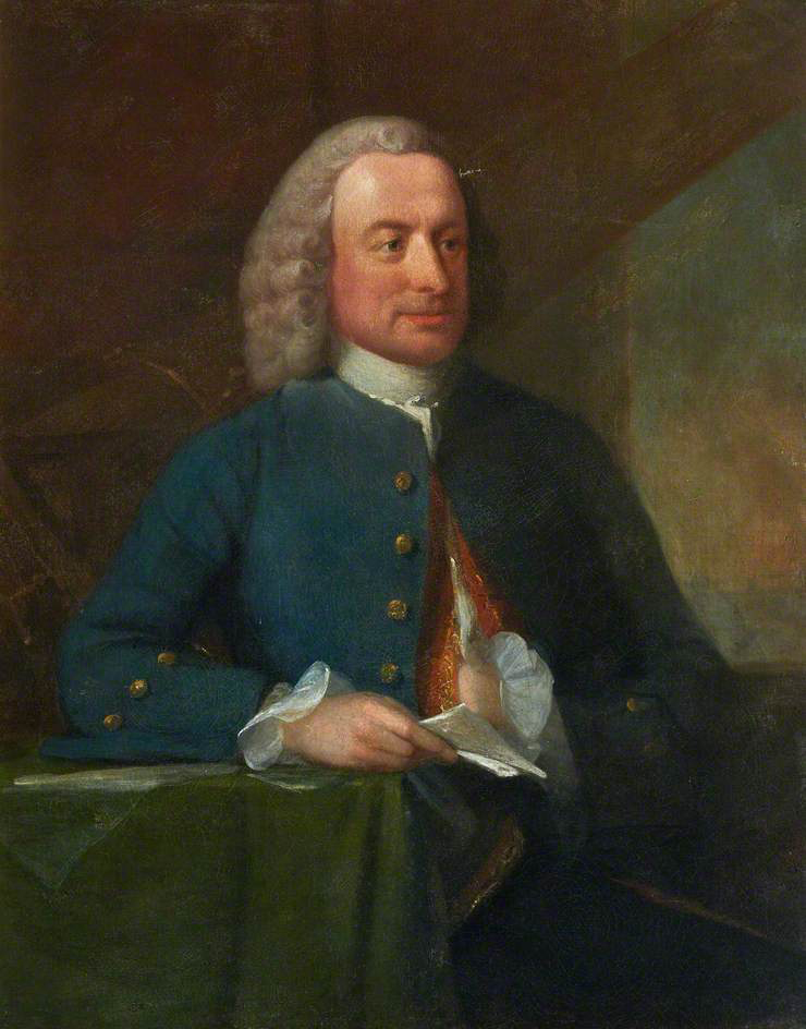 Oil painting portrait of James Short