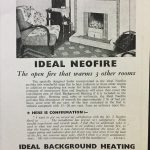 Magazine advertisement from the national smoke abatement society for the Ideal Neofire