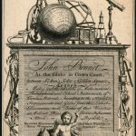 Advertising leaflet for John Bennett maker of mathematical philosophical and optical instruments