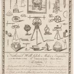Advertising leaflet for Nathaniel Hill globe makers and engraver