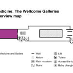 Medicine and Bodies gallery overview map
