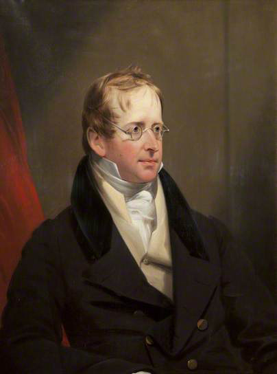 Oil painting portrait of James Thompson