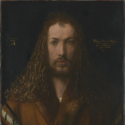 Self portrait oil painting of Albrecht Durer