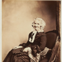 Sepia photograph of Jessie MacDonald aged eighty 1857
