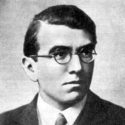 Black and white portrait photograph of Henryk Zygalski