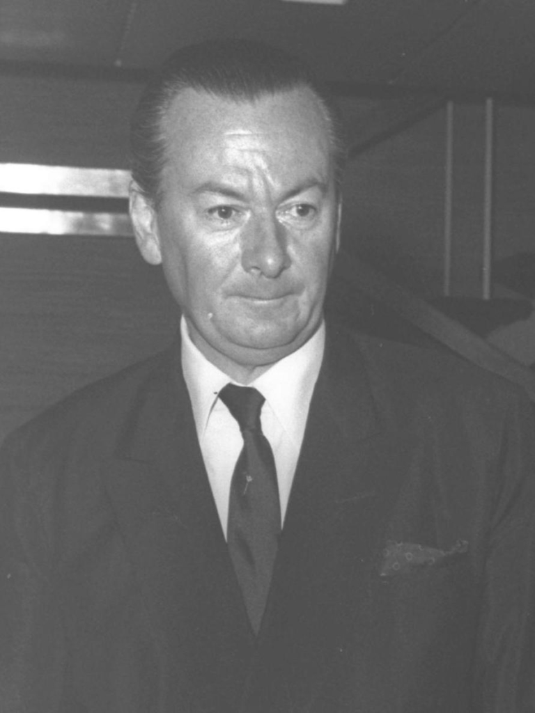 Black and white photograph of Member of Parliament Julien Amery