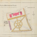 Plans of Whitworth Park and the proposed gallery from 1889