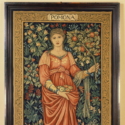 Wool and silk tapestry entitled Pomona from 1885