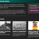 Screen shot of the Science Museum Group’s current Objects and Stories narrative web pages