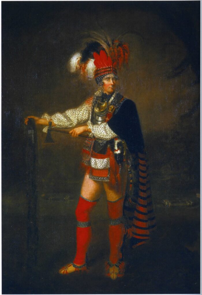 Oil painting portrait of Sir John Caldwell circa 1780