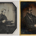 Two daguerreotype portraits of Francis Marrian from 1843
