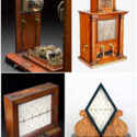 Photographs of various telegraphy devices held in the Science Museum Group collections