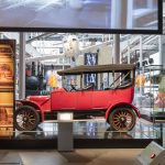 An Argyll motor car on display at the National Museum Scotland