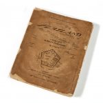 First edition copy of the novel Flatland a romance of many dimensions from 1884