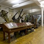 Colour photograph of museum collections in storage