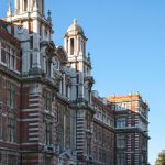 Colour photograph of the exterior of Blyth House storage buidling