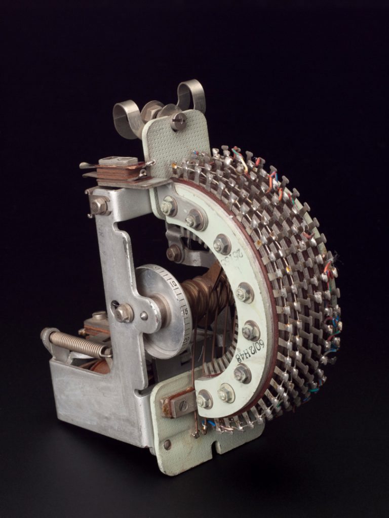 A post Office heavy-duty 25-point 6-level uniselectorof metal construction