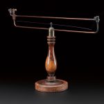 Colour photograph of a compass needle from 1828