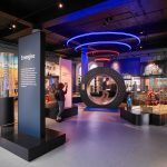 Colour photograph of the Energise gallery in the National Museum of Scotland
