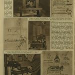 A page from the Illustrated London News from 1952 showing a number of photographs of models in the exhibition with accompanying text