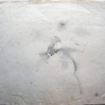 Pencil drawing of a star nebular showing shaded regions and connecting lines between stars