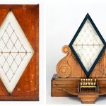 Colour photographs of two  five needle telegraphs made by Cooke and Wheatstone