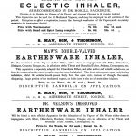 An advertisement in the British Medial Journal for three different inhalers