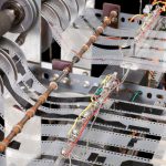 Close up view of part of the Oramics Machine