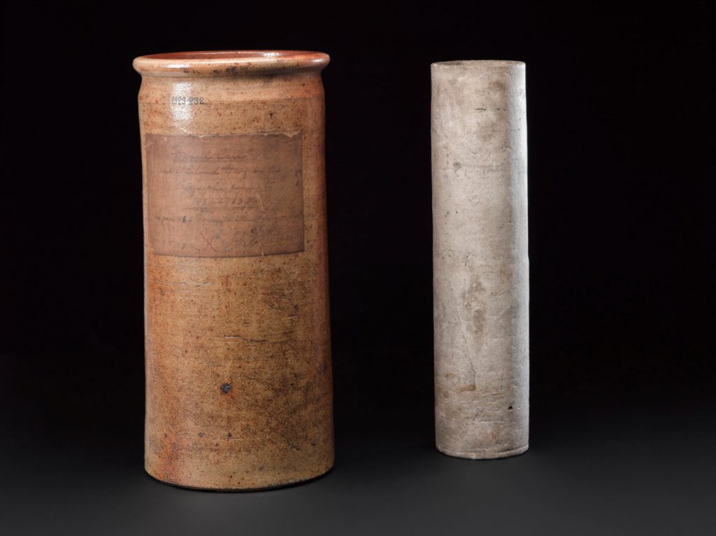 Colour photograph of a Daniell cell used by Edward Davy during 1836 to 1839