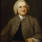 Oil painting portrait of John Dollond