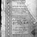 Front cover of a book by John Vigo from 1586