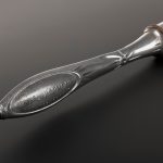 Colour photograph of close up detail of the Ammoniaphone instrument