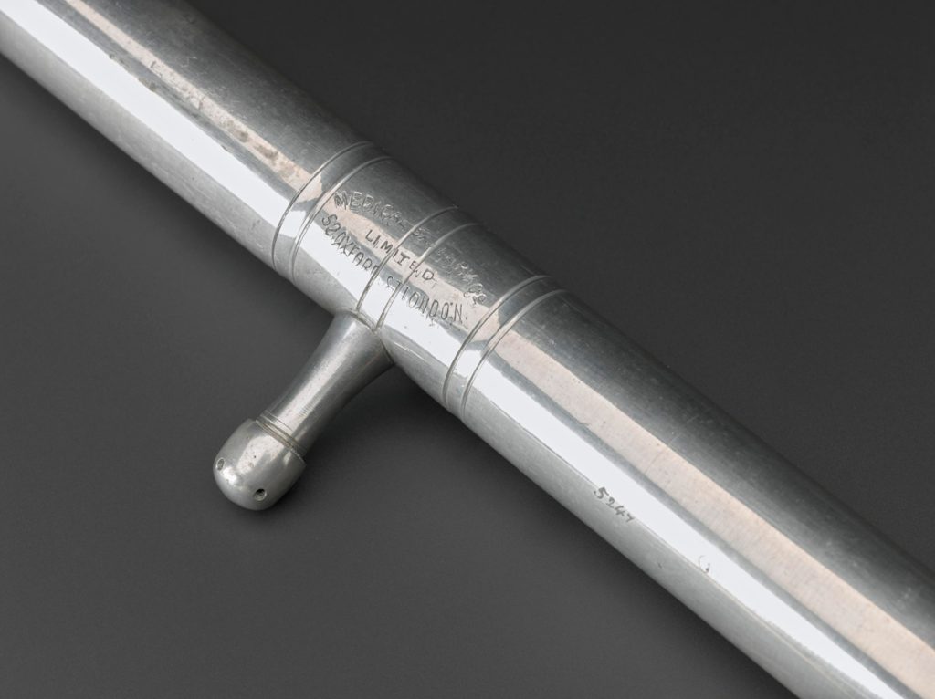 Colour photograph of close up detail of the Ammoniaphone instrument