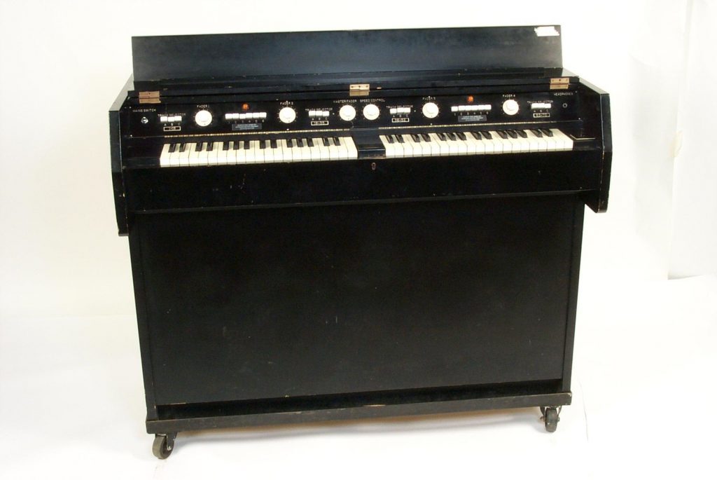 Colour photograoh of an early type of sound effects synthesizer