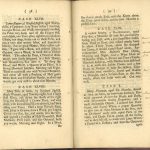 Double page spread from a book showing annotations