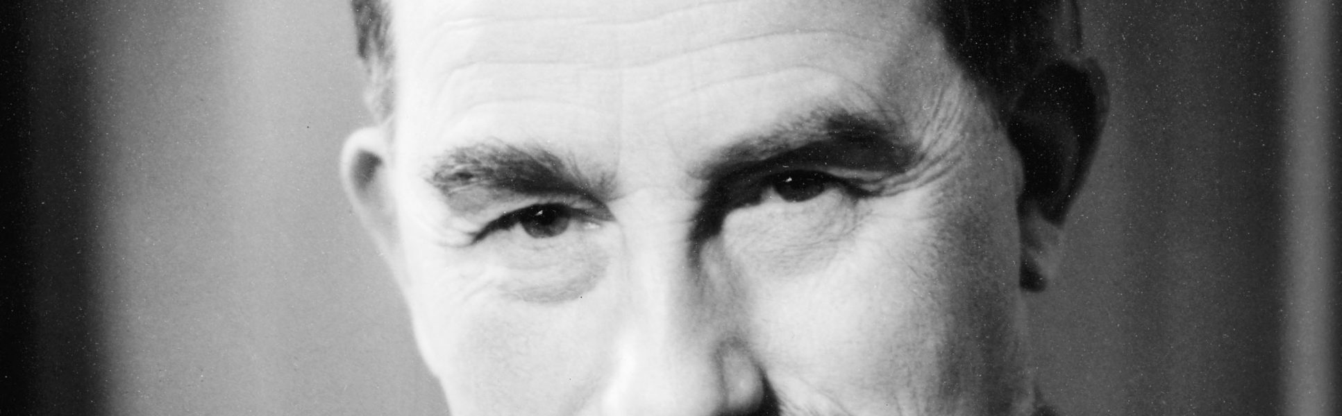 Black and white photograph portrait of Frank Sherwood Taylor