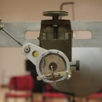 Close up colour photograph of the recorder used during recording sessions