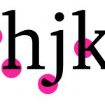 Example of a typeface showing where some curvature is replaced by straight lines