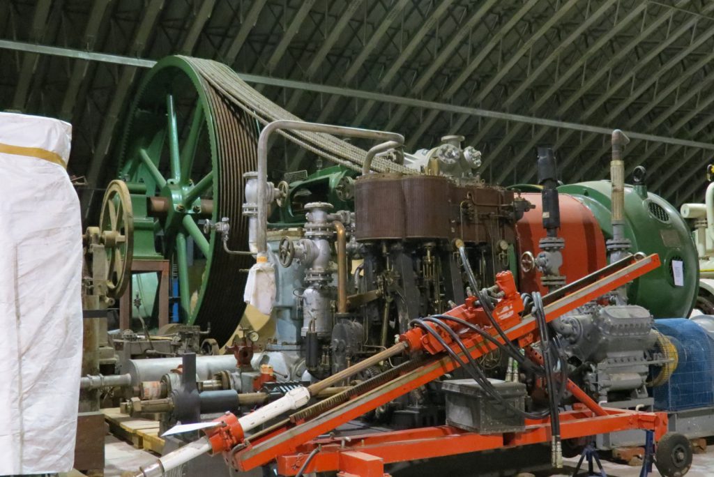 Colour photograph of an Ammonia Refrigeration Compressor