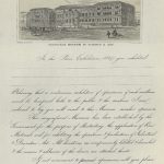 Proforma letter from the Edinburgh Museum of Science and Art requesting specimens for display