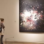 Colour photograph of a section of the Revelations experiments in photography exhibition at the National Media Museum in Bradford