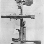 Black and white photograph of the ear phonautograph