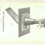 An illustration of a Solar Microscope from 1855