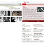 Screenshots of the Ingenious website