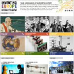 Screenshot of the Inventing Europe website