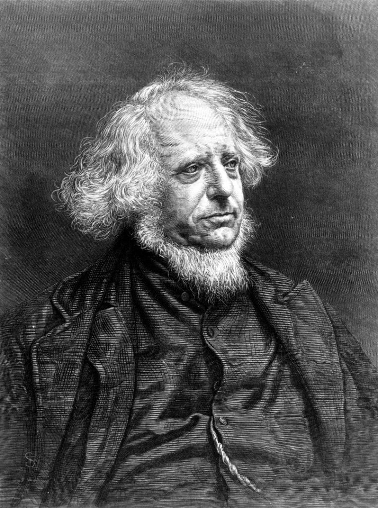 Lithograph portrait of Sir Henry Cole mid nineteenth century